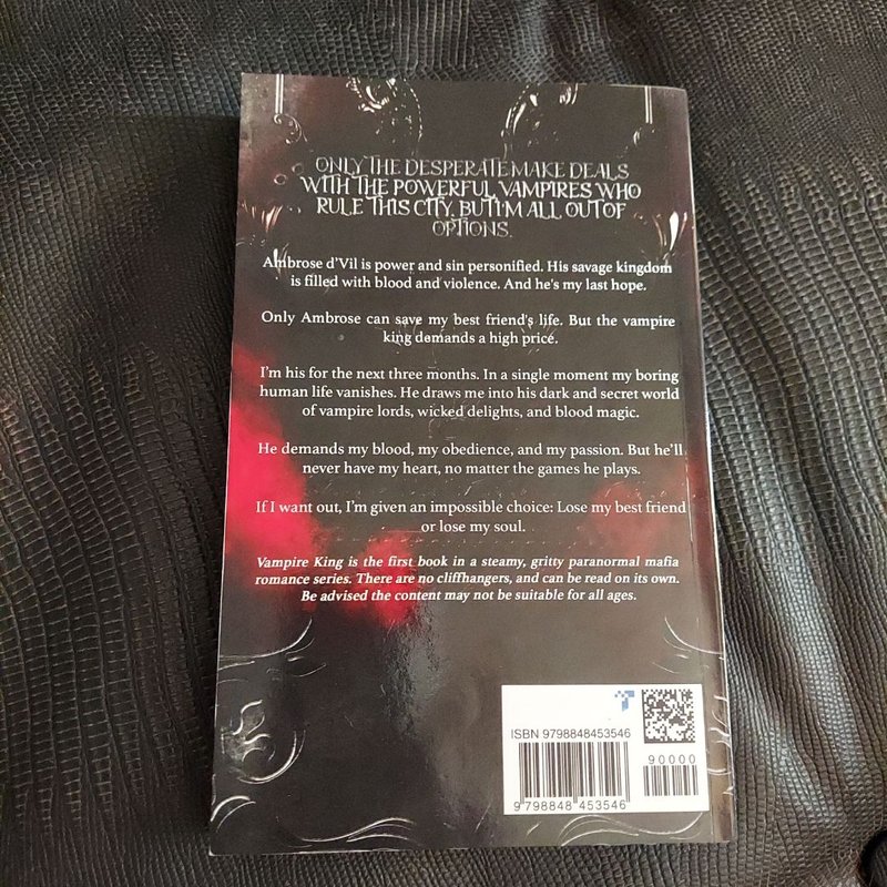 Vampire King - READ DESCRIPTION 