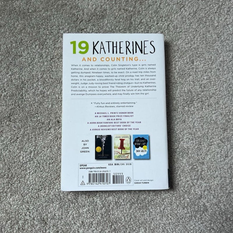 An Abundance of Katherines