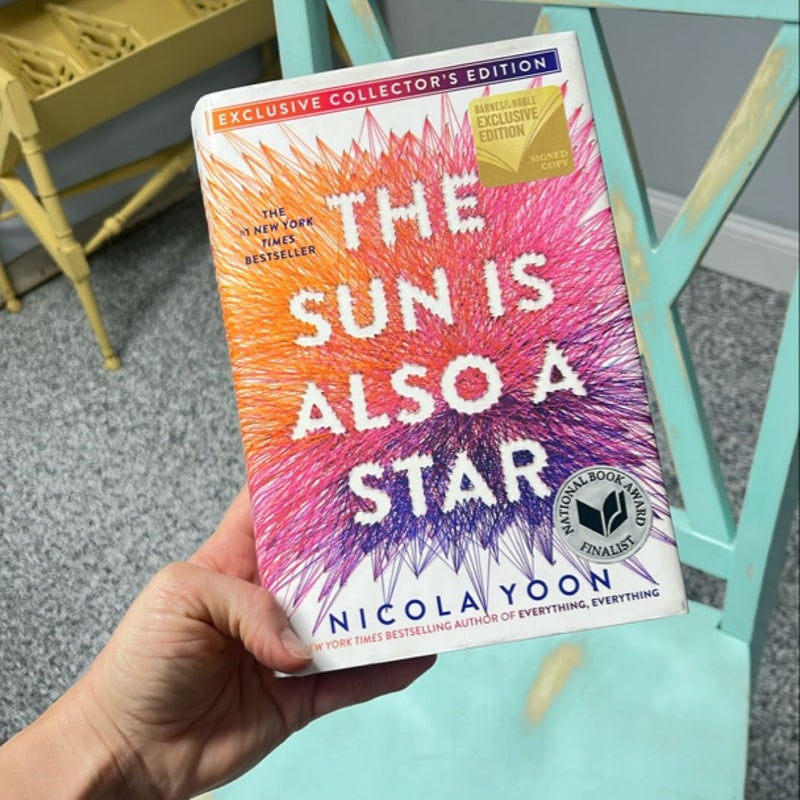 The Sun is Also a Star special signed edition 