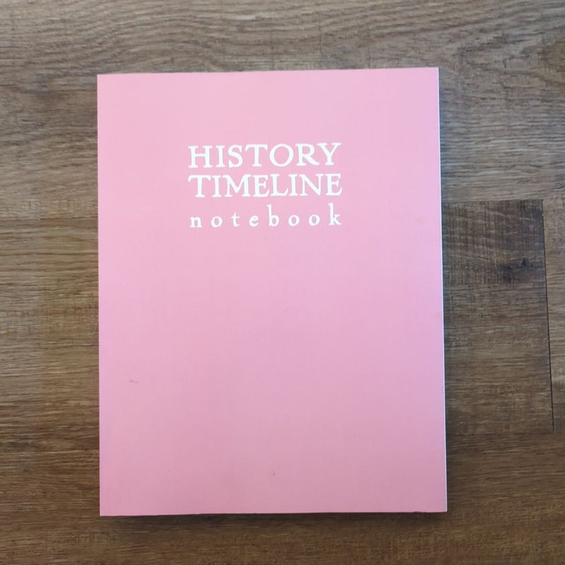 History Timeline Notebook