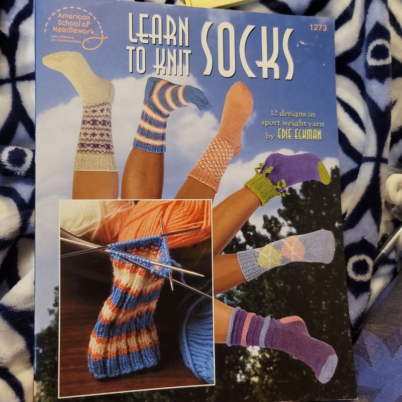 Learn to Knit Socks  Book 1273