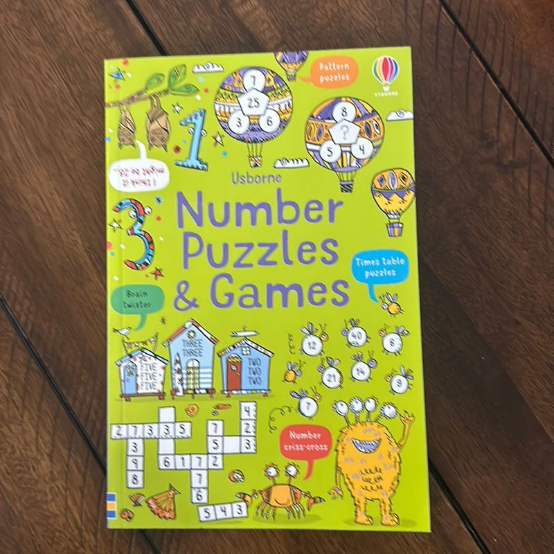 Usborne Number Puzzle & Games 