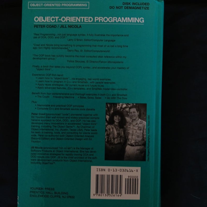 Object-Oriented Programming by Peter Coad, Hardcover | Pangobooks