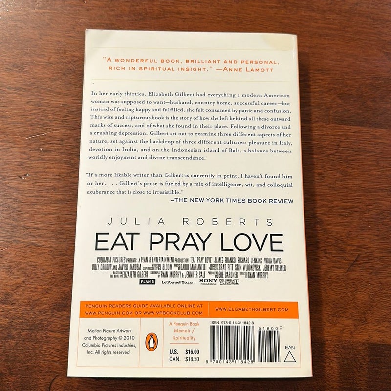 Eat Pray Love