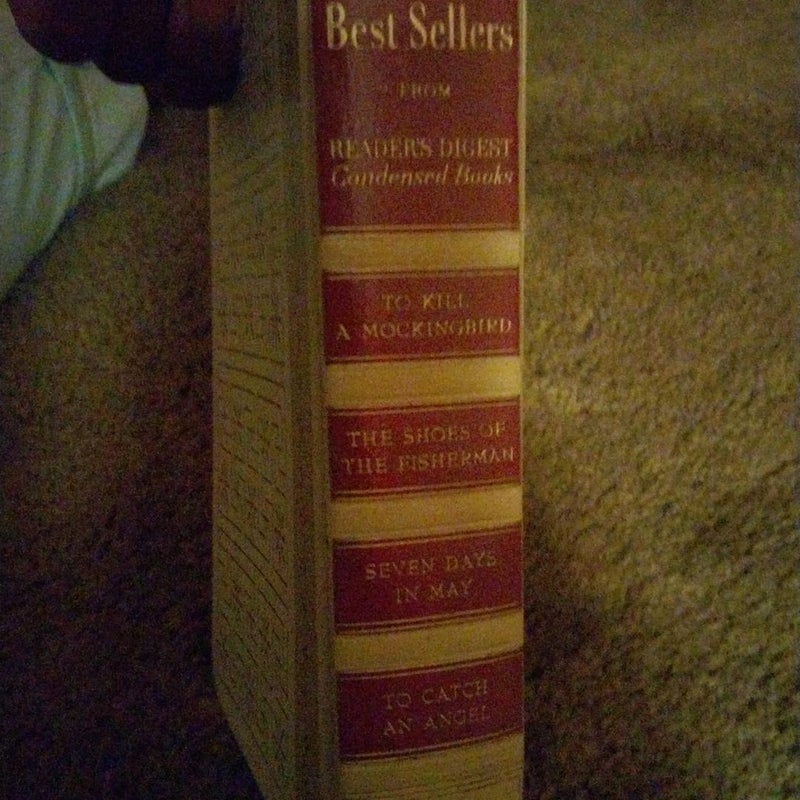 Best Sellers from Reader's Digest Condensed Books by Harper Lee, Morris  L.West, Fletcher Knebel & Charles W.Bailey, Robert Russell , Hardcover