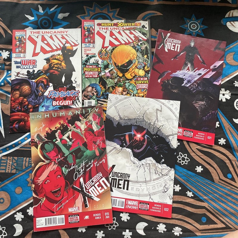 Uncanny X-men comic lot!