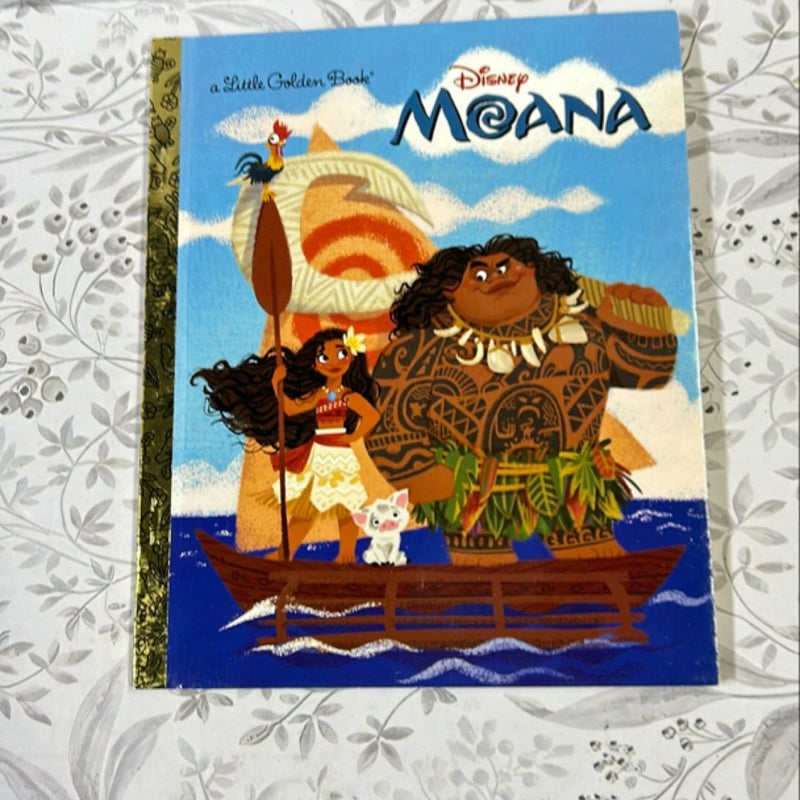 Moana Little Golden Book (Disney Moana)