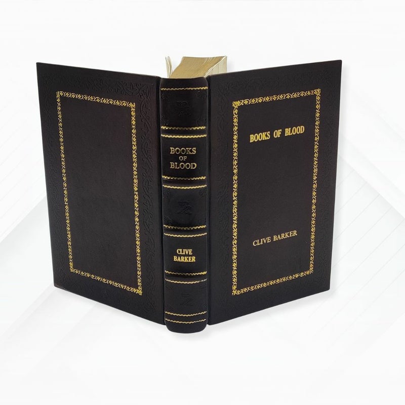 Clive Barker's Books of Blood 1-3  Leather- Bound Edition