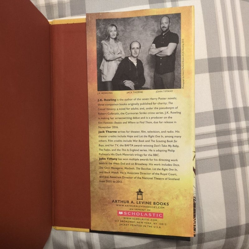 Harry Potter and the Cursed Child Parts One and Two (Special Rehearsal Edition Script)