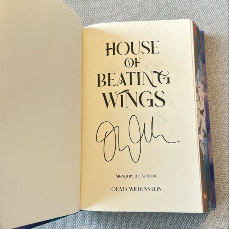 House of Beating Wings (SIGNED Page & Wick Exclusive)