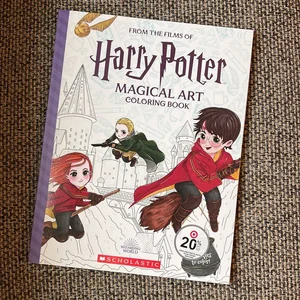 Harry Potter Magical Art Coloring Book