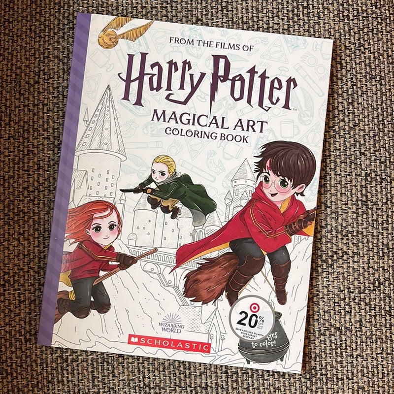 Harry Potter Magical Artifacts Coloring Book: The Official Coloring Book [Book]