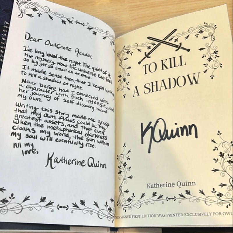 To Kill a Shadow (Owlcrate Exclusive Edition)