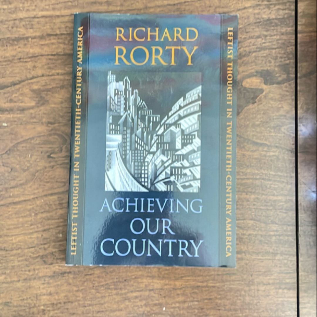 Achieving Our Country
