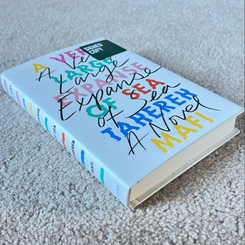 A Very Large Expanse of Sea (SIGNED)