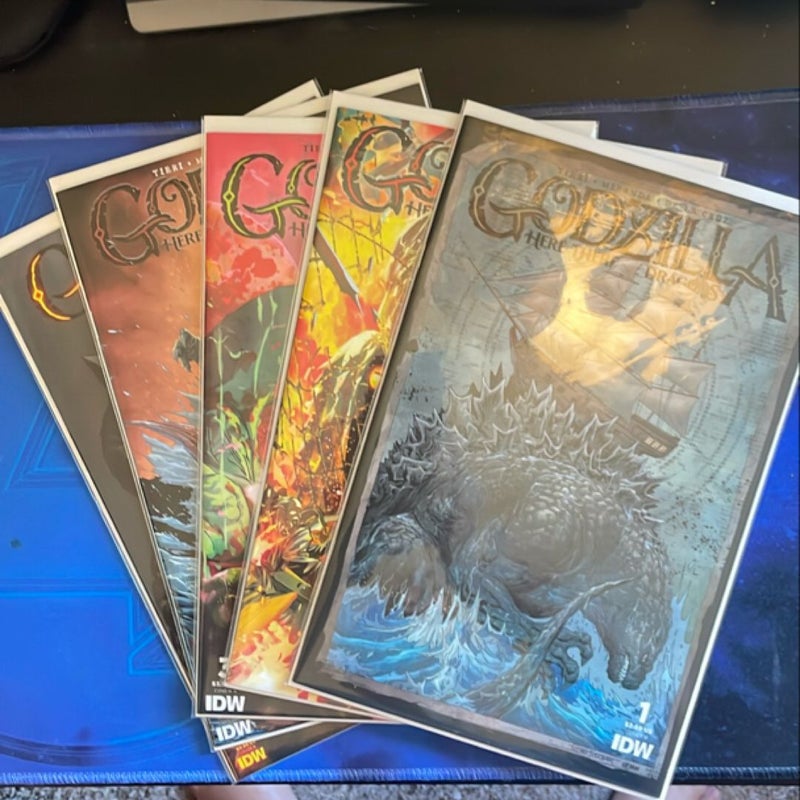 Godzilla: Here There Be Dragons #1-5