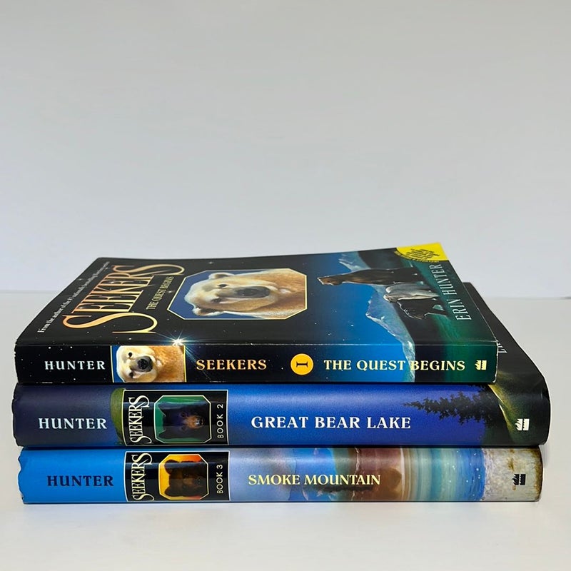 Seekers Series (Books 1-3) Bundle: The Quest Begins, Great Bear Lake, & Smoke Mountain