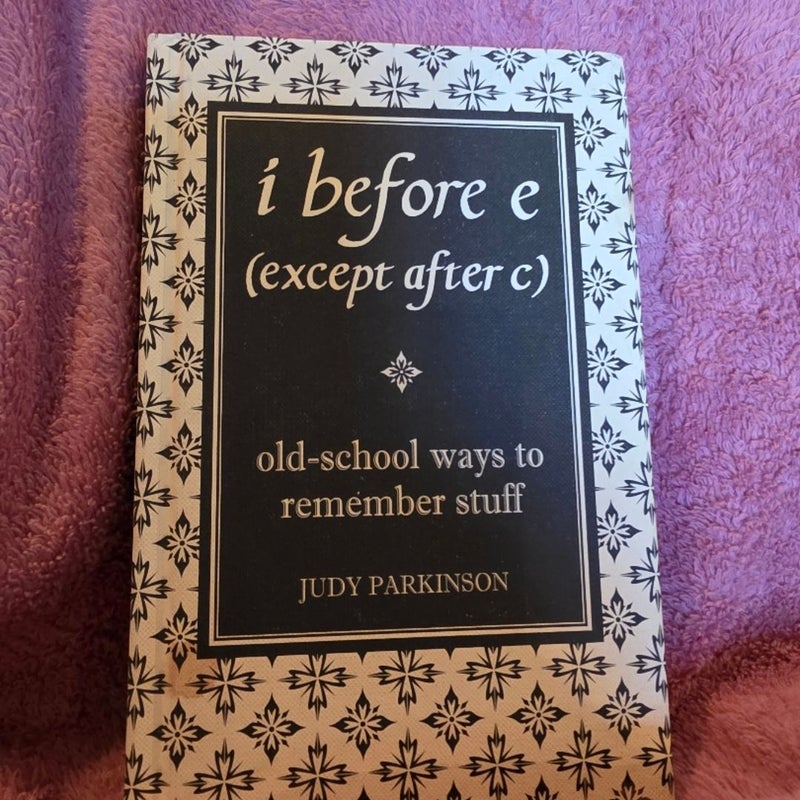I Before e (Except after C)