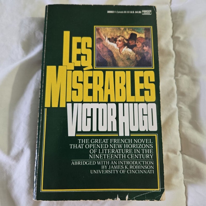 Les Miserables Victor Hugo 1989 vintage printing 