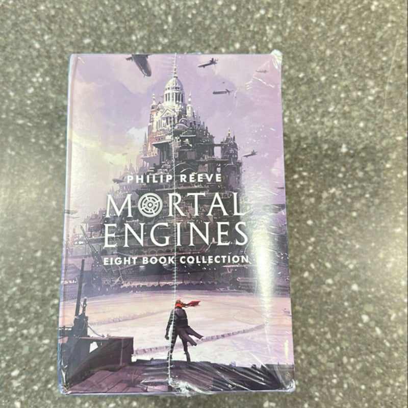 Mortal engines eight book collection box set wrapped