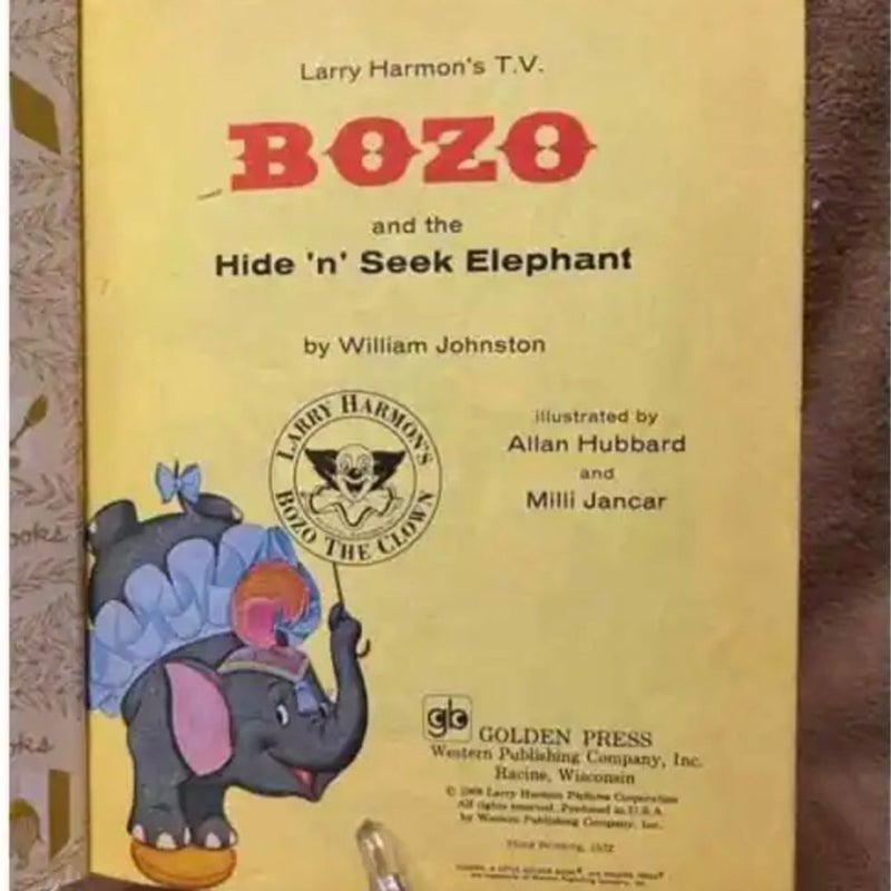 Bozo and the Hide ‘n’ Seek Elephant