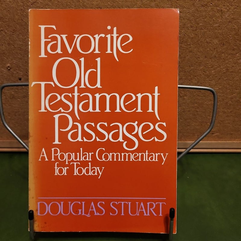 Favorite Old Testament Passages