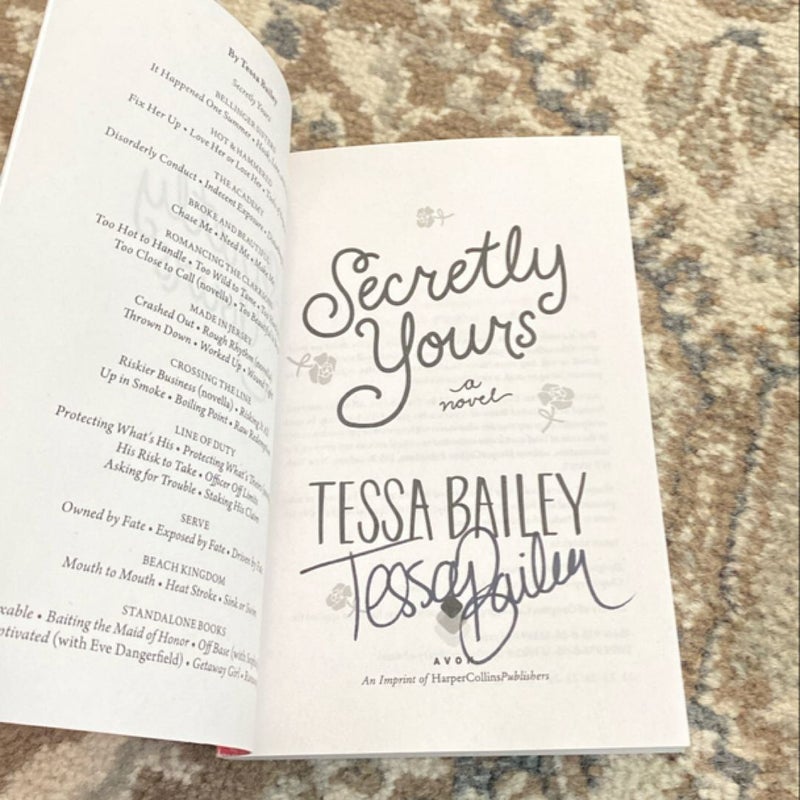 Secretly Yours (ARC) (Signed)