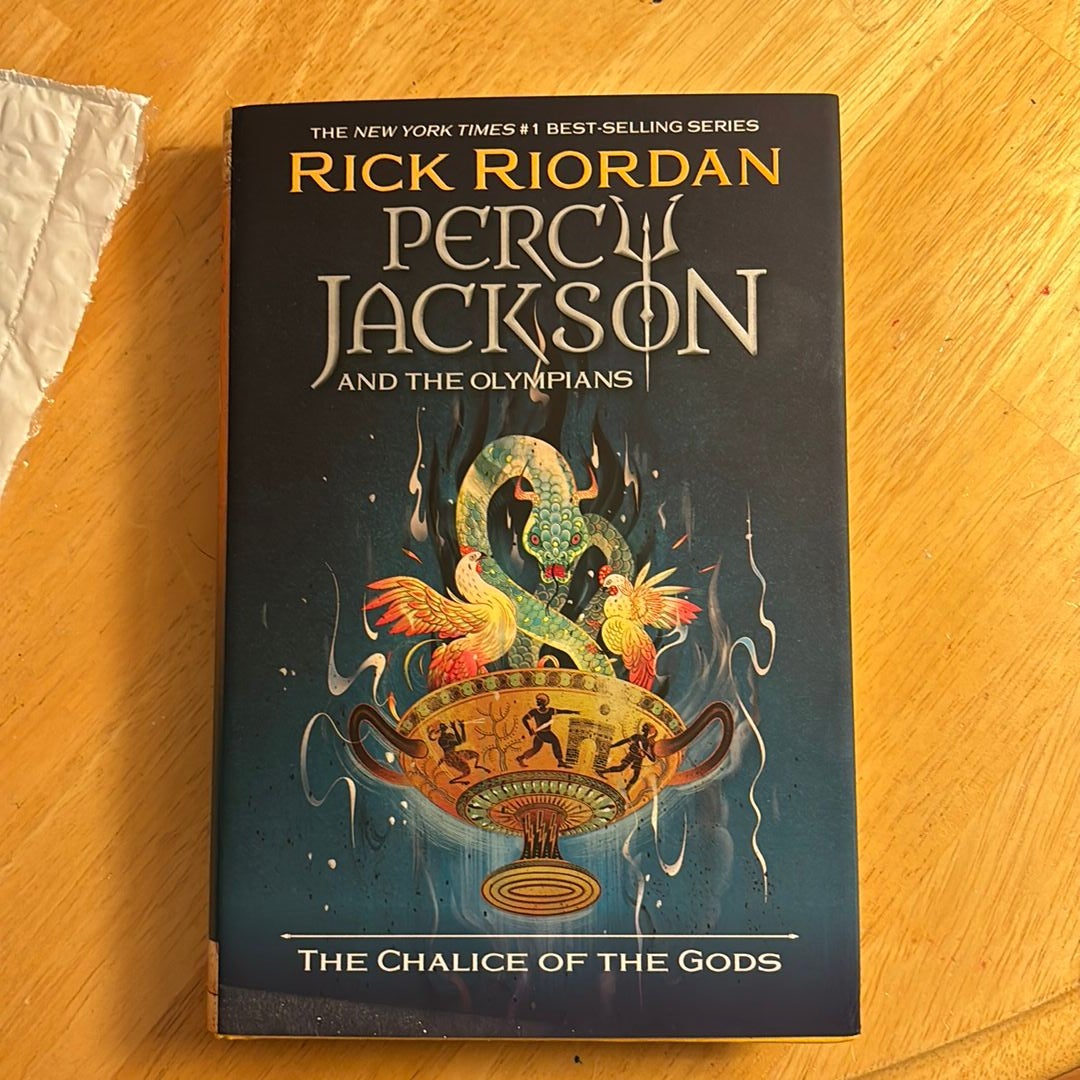 Percy Jackson and the Olympians the Chalice of the Gods by Rick Riordan, Hardcover Pangobooks