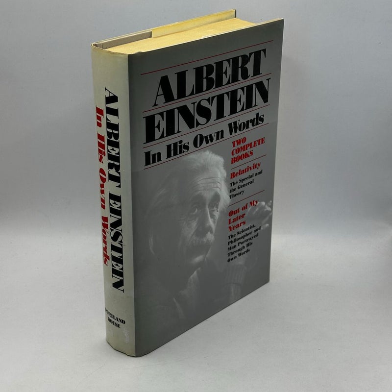 Albert Einstein in His Own Words (2000 1st ed 1st print)