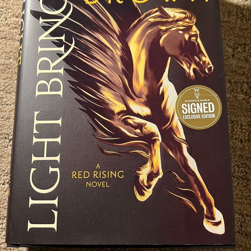 Light Bringer Barnes and Noble Exclusive Edition Signed