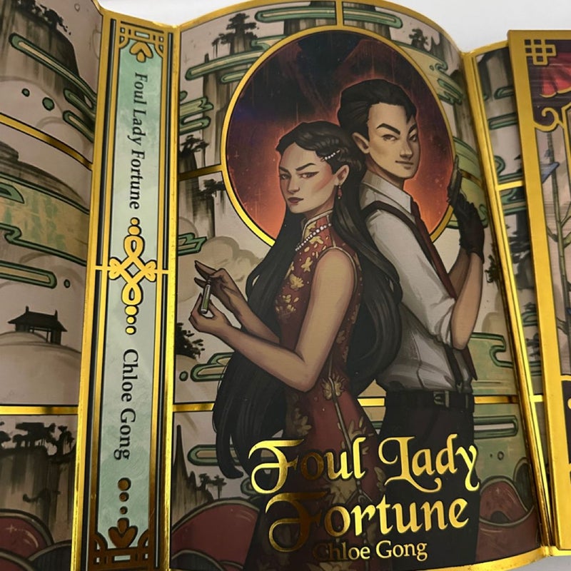 SIGNED BOOKISH BOX Foul Lady Fortune