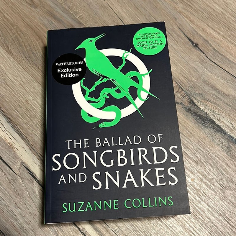 WATERSTONES Edition of The Ballad of Songbirds and Snakes by Suzanne