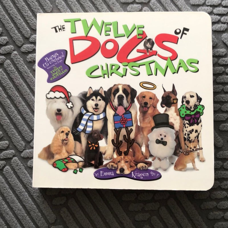 The Twelve Dogs of Christmas Board Book