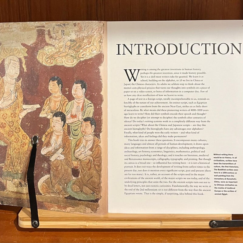 The Story of Writing. Alphabets, Hieroglyphs and Pictograms VERY GOOD Softcover