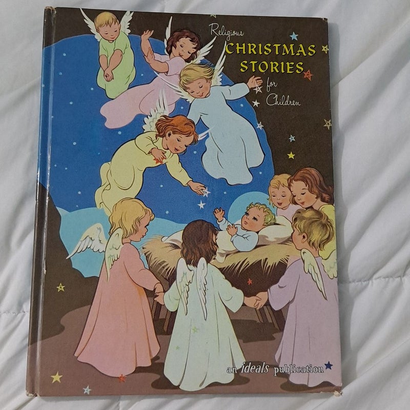 Religious Christmas Stories for Children vintage 1961 rare find good condition 