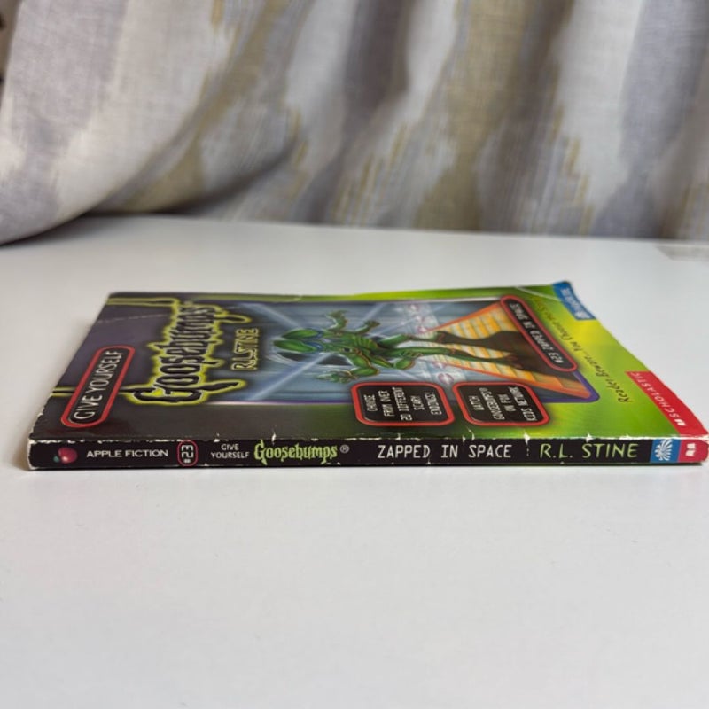 Goosebumps #23 Zapped In Space