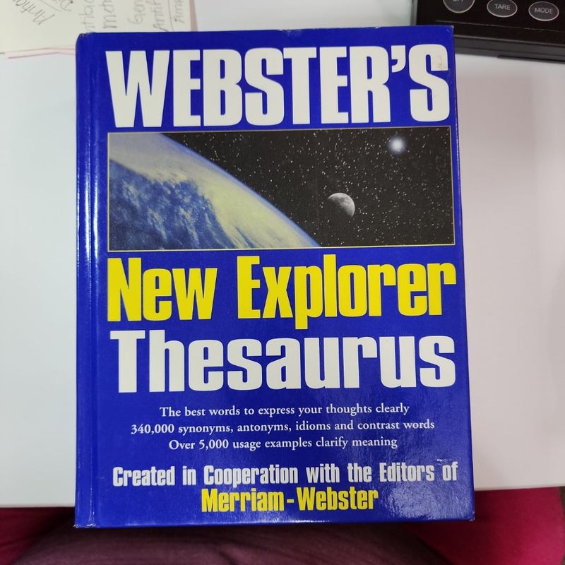 Webster's New Explorer Thesaurus