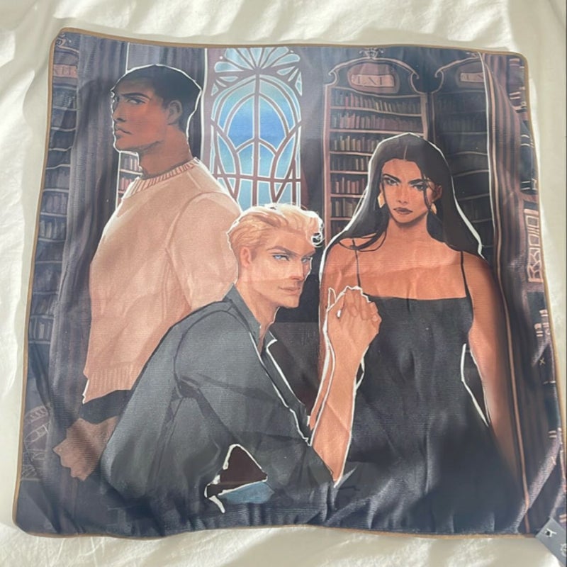 The Atlas Six pillow case 