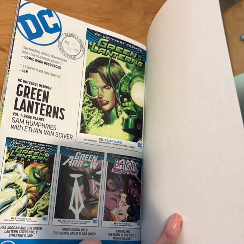 Green Lanterns Vol. 5: Out of Time (Rebirth)