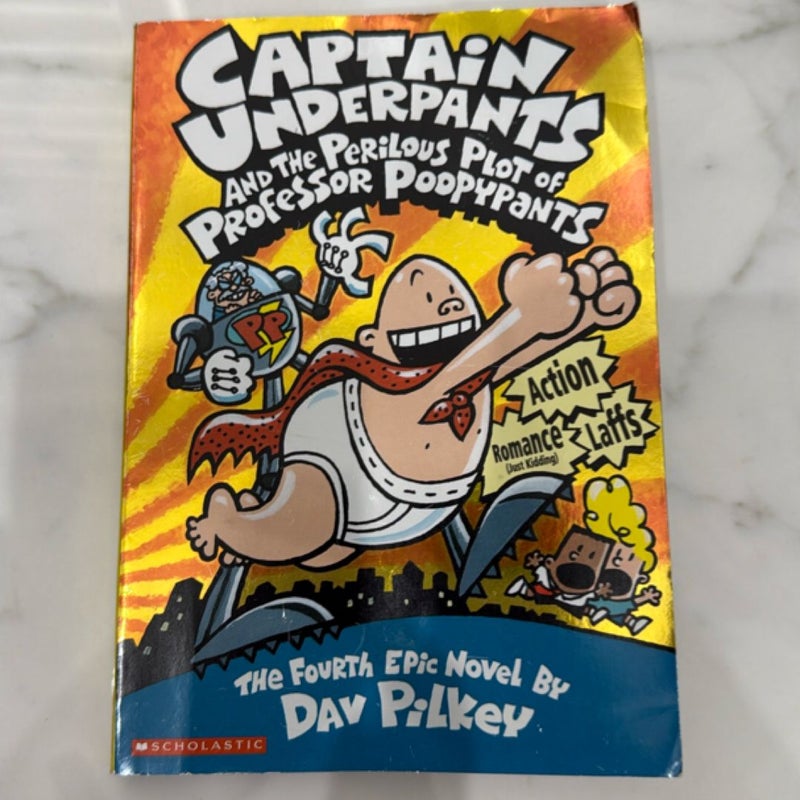 Captain Underpants and the Perilous Plot of Professor Poopypants