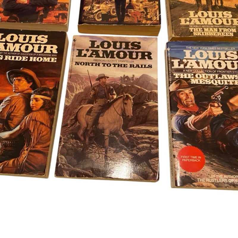 Lot Of 6 Sackett Long Ride Home Yondering