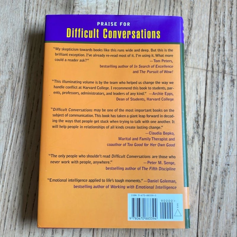Difficult Conversations