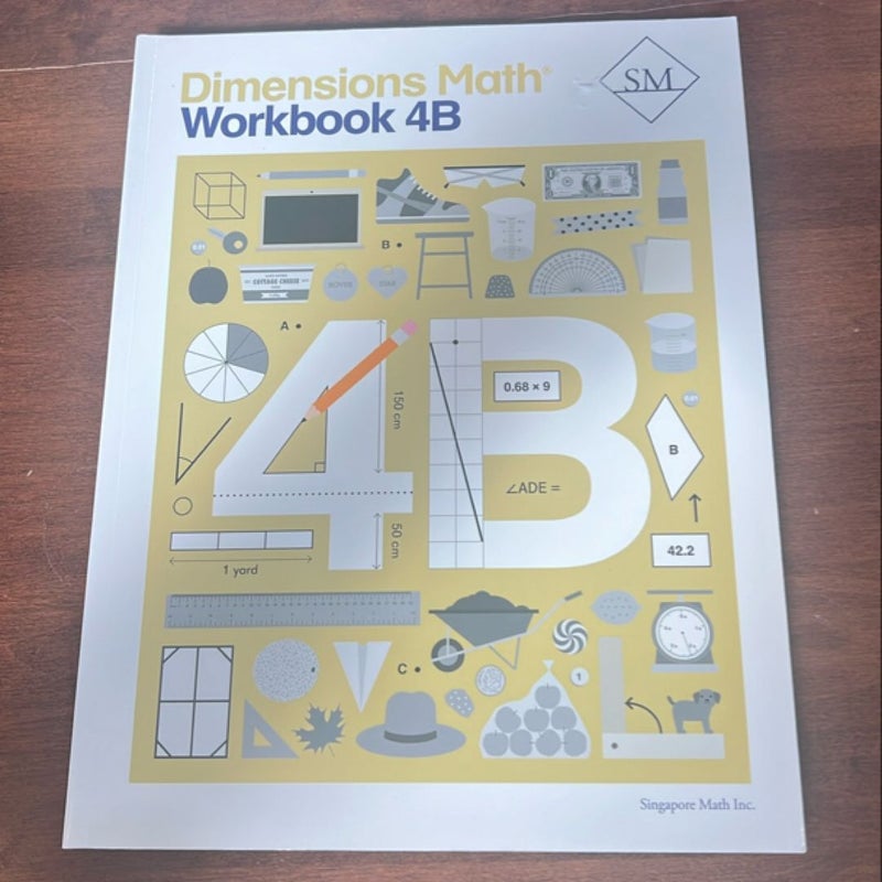 Dimensions Math Workbook 4B