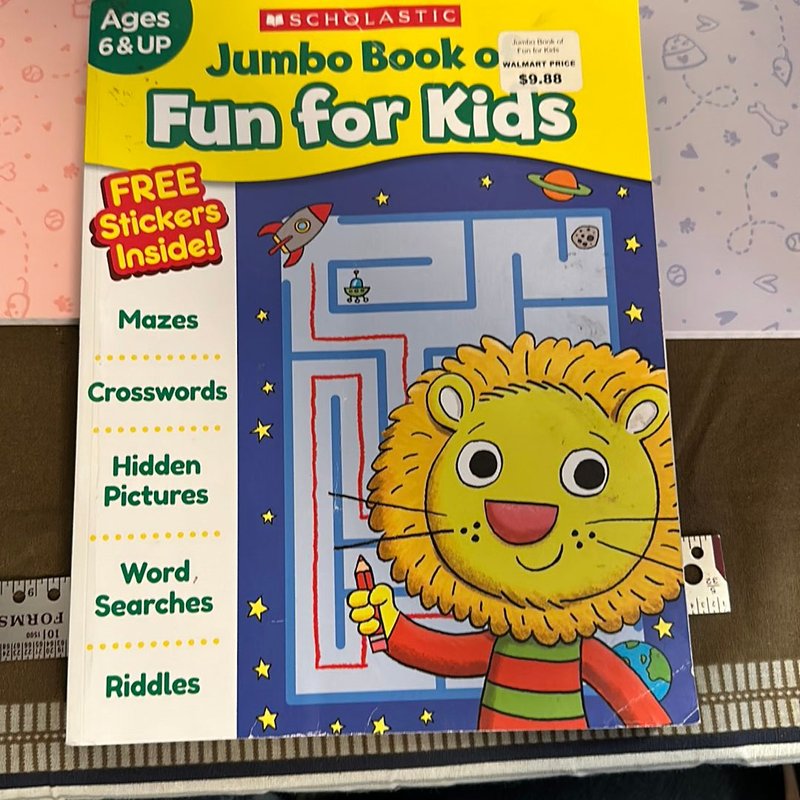 Jumbo Book of Fun for Kids by Scholastic Teaching Resources