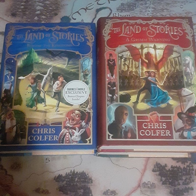 The Land of Stories lot 1,2,3,4,6: Worlds Collide