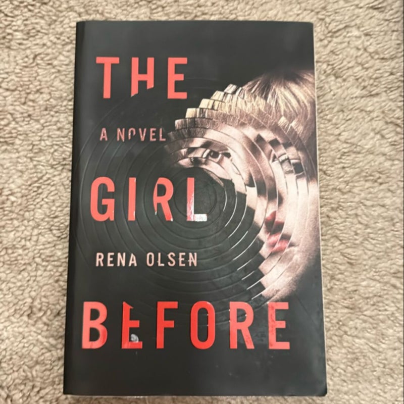 The girl before