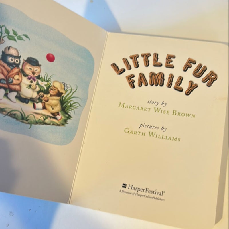 Little Fur Family Board Book