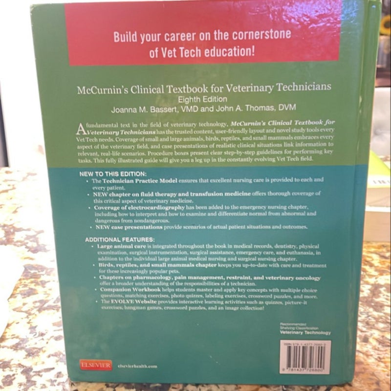 McCurnin's Clinical Textbook for Veterinary Technicians