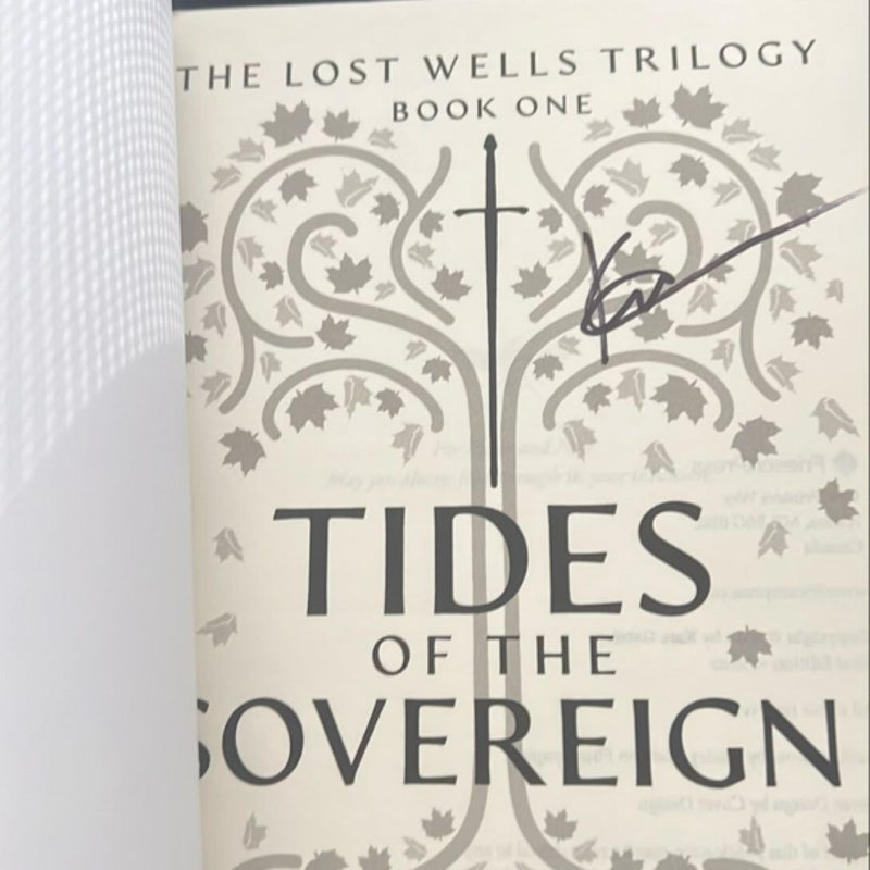 Tides of the Soverign (Signed)