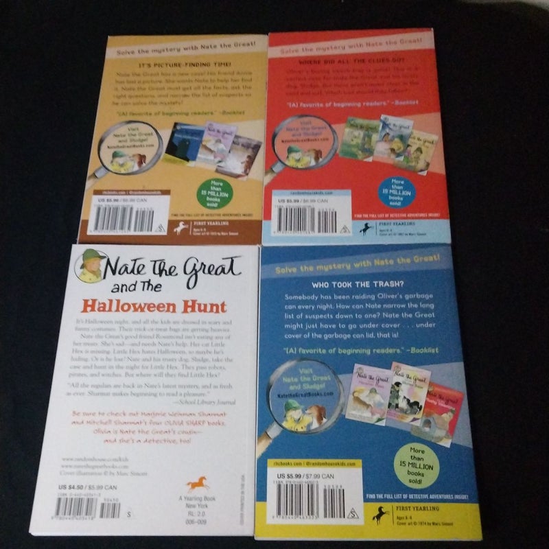 Nate the Great   4 Book Bundle